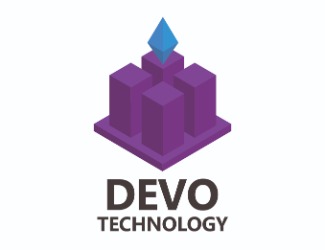 Projekt logo dla firmy DEVO TECHNOLOGY | Projektowanie logo